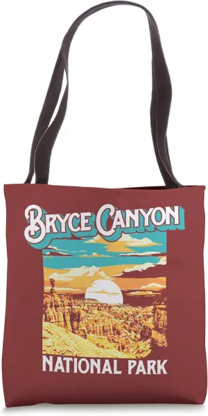 Bryce Canyon National Park Utah Hoodoos Vintage Tote Bag