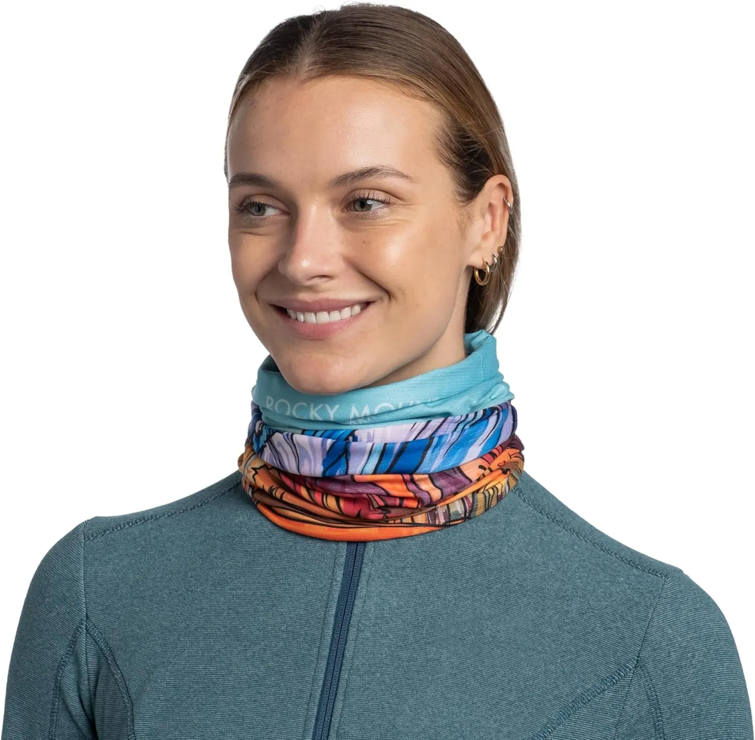BUFF CoolNet UV Neck Gaiter, UPF 50 Sun Protection, Breathable, Versatile, Quick Dry Face Mask, National Park, Adult Size
