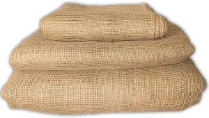 Burlap Fabric 45" x75' | Versatile Burlap Fabric Roll for Plant Cover | Burlap Placemats, Tree Wrap, Sackcloth Projects | Premium Burlap Material and Jute Fabric|Burlap Runner