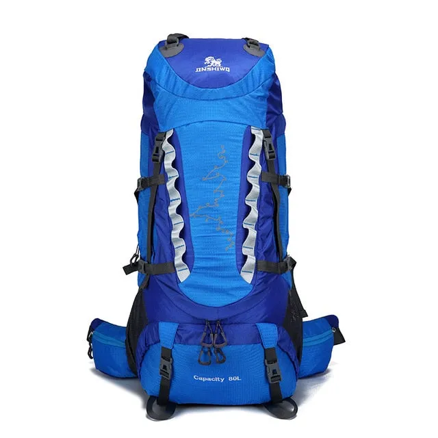Camping Artistic Hiking Ergonomic Backpacks 80L