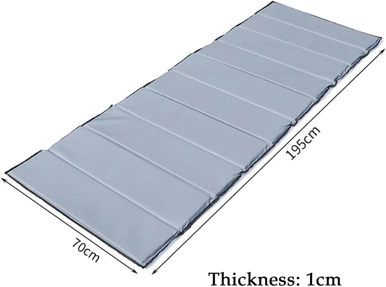 Camping Sleeping Pad Outdoor Sit Mat Foldable Moisture Resistant Seat Mat Beach Mat for Park Midday Naps Family Outings Yard