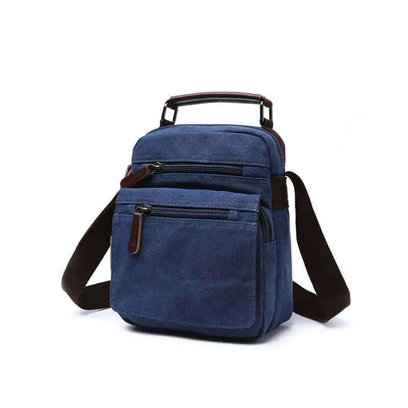 Canvas Small Shoulder Crossbody Bag