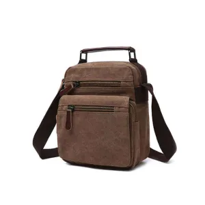 Canvas Small Shoulder Crossbody Bag