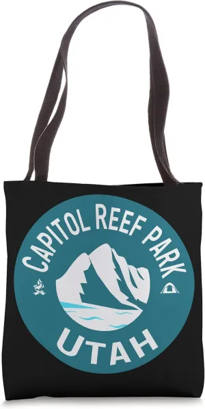 Capitol Reef Utah National Park Travel Hiking Camping Tote Bag