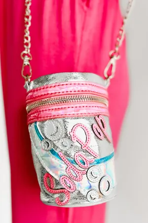 Carbonated Cuteness Soda Pop Crossbody (Silver)