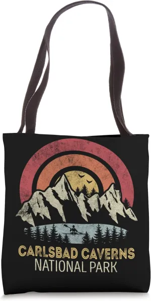 Carlsbad Caverns National Park Mountain Sunset Sunrise Tote Bag