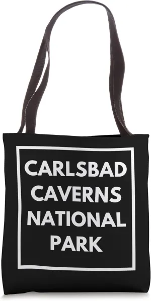 Carlsbad Caverns National Park Souvenir NPS Trendy Design Tote Bag