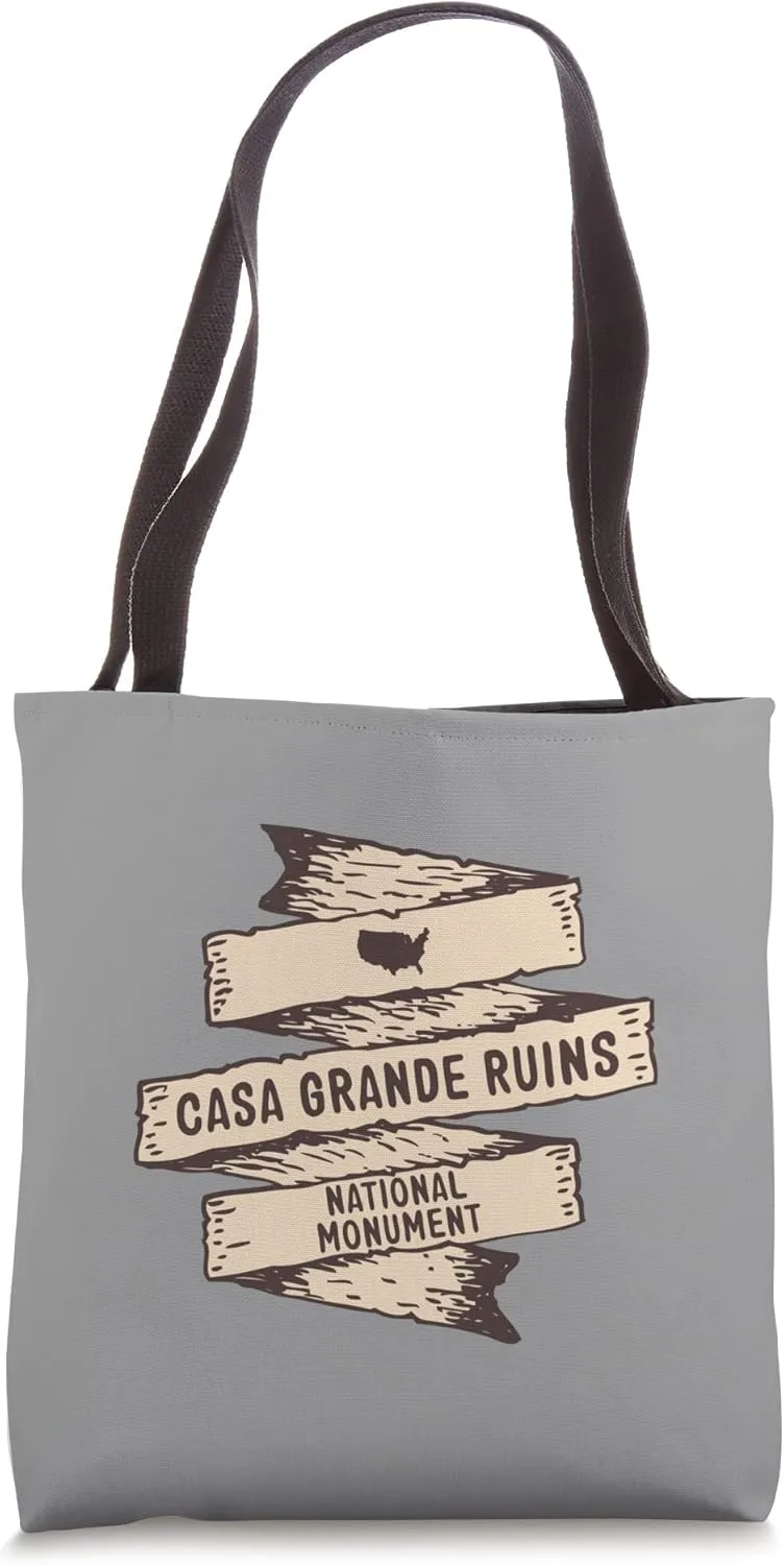 Casa Grande Ruins National Monument Arizona AZ Souvenir Tote Bag