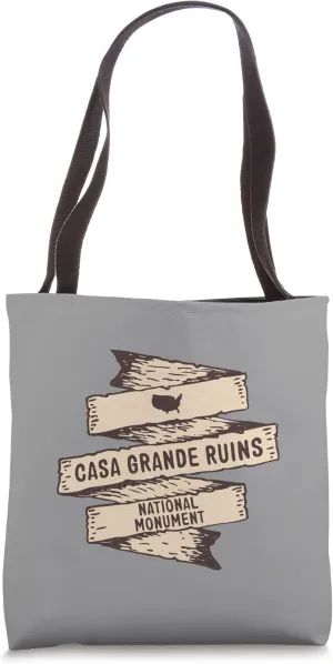 Casa Grande Ruins National Monument Arizona AZ Souvenir Tote Bag
