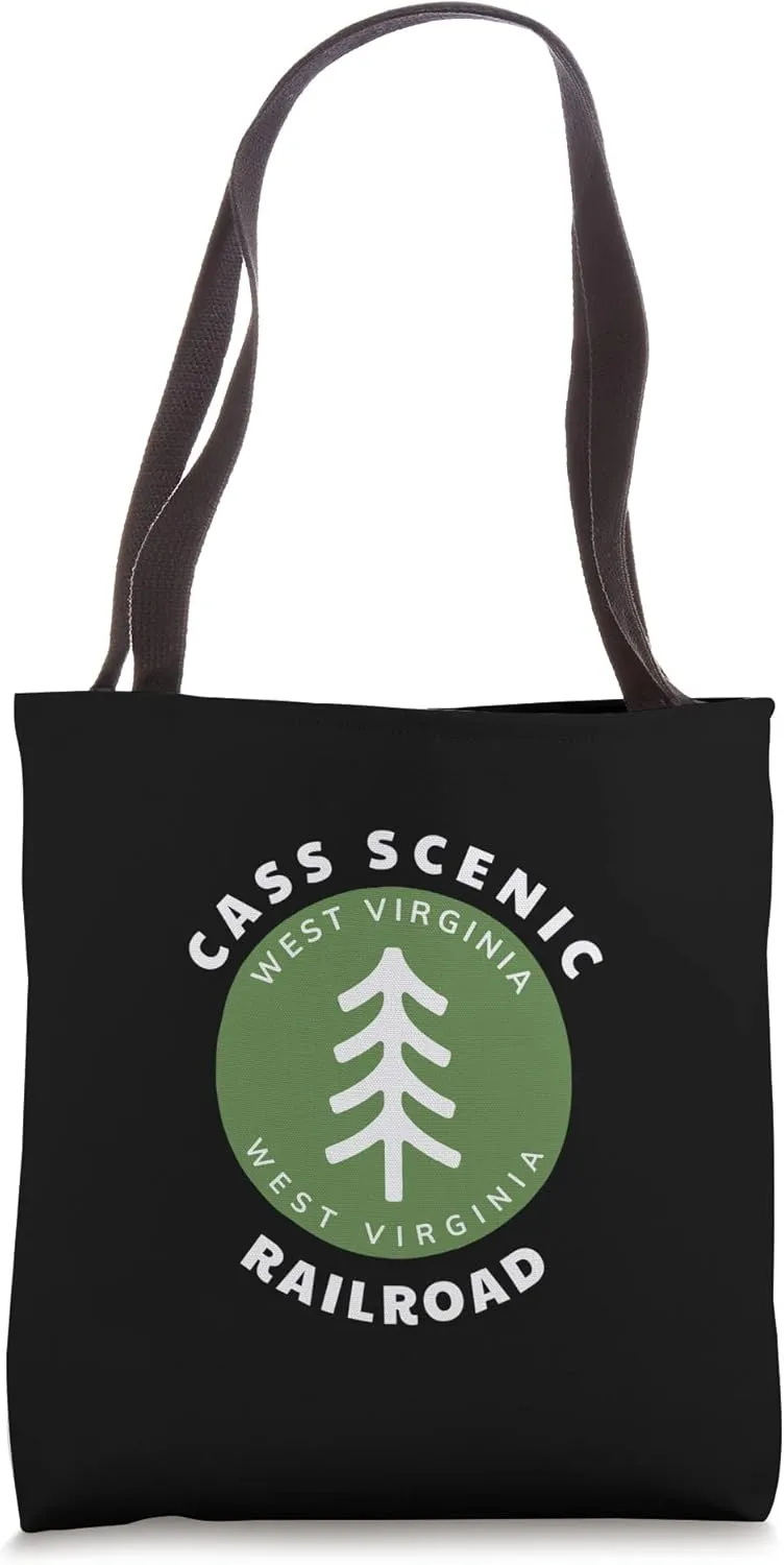 Cass Scenic Railroad State Park West Virginia Souvenir WV Tote Bag