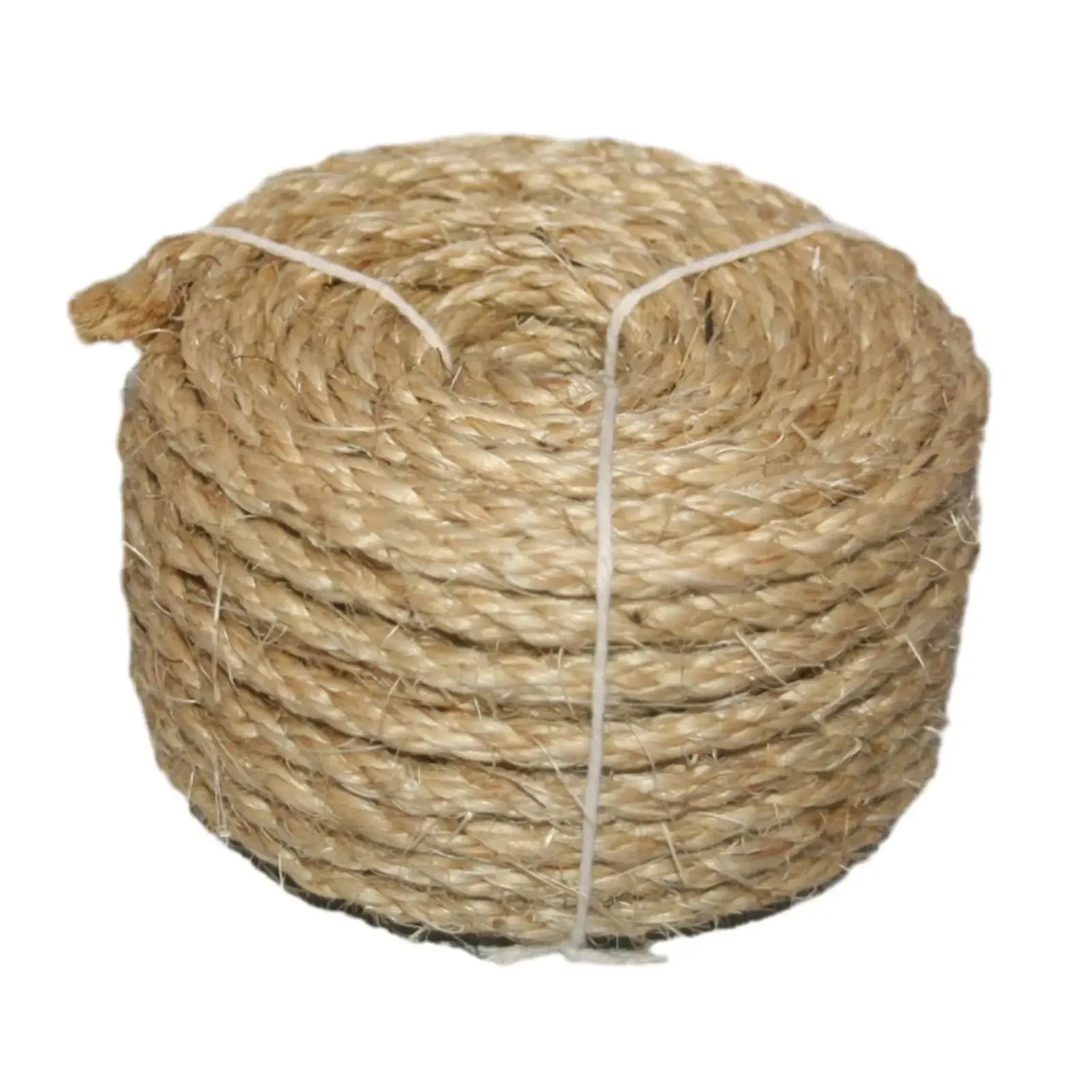 Cat Scratching Post – Durable Twisted Sisal Rope for Gardening, DIY Artwork, and Climbing Frames. 6mm x 20M.