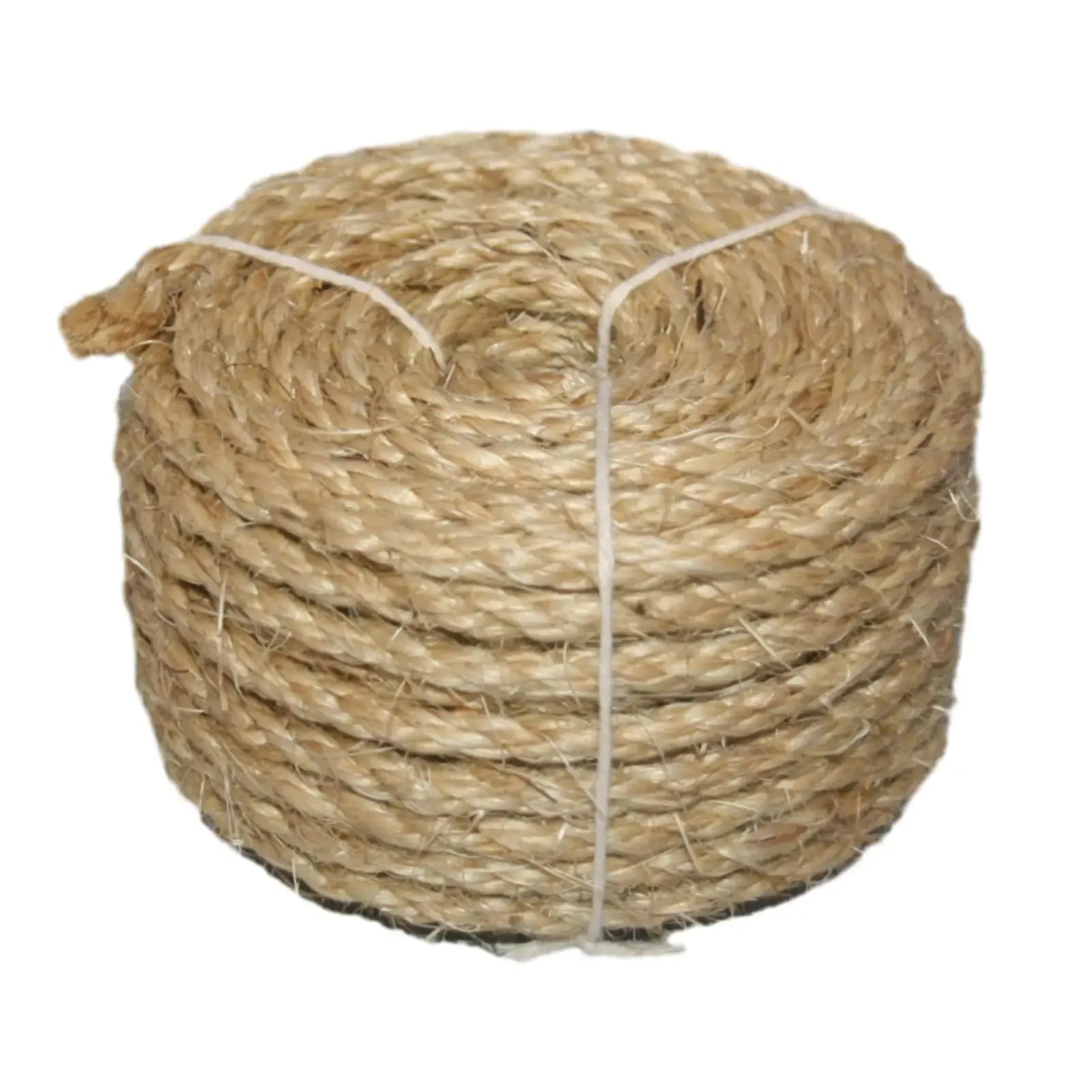 Cat Scratching Post – Durable Twisted Sisal Rope for Gardening, DIY Artwork, and Climbing Frames. 6mm x 20M.