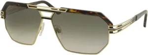 Cazal 9082 002 Sunglasses Men's Gold-Havana/Grey Gradient Lenses 63mm