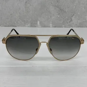 Cazal 9083 002 Sunglasses Men's Gold-Brown/Green Gradient Lenses 62mm