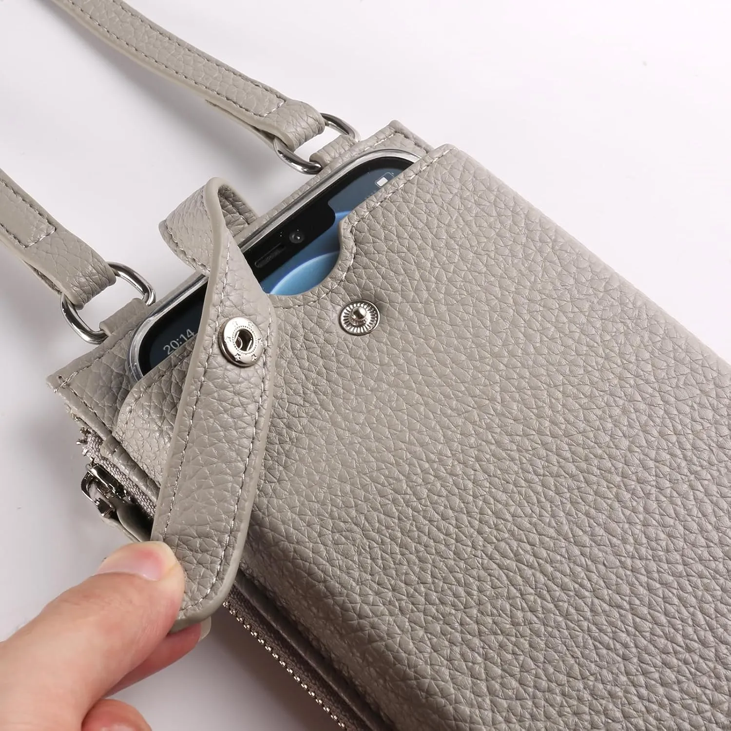 Cell Phone Purse Wallet Small Crossbody Bags for Women with Adjustable Shoulder Straps and Card Slots