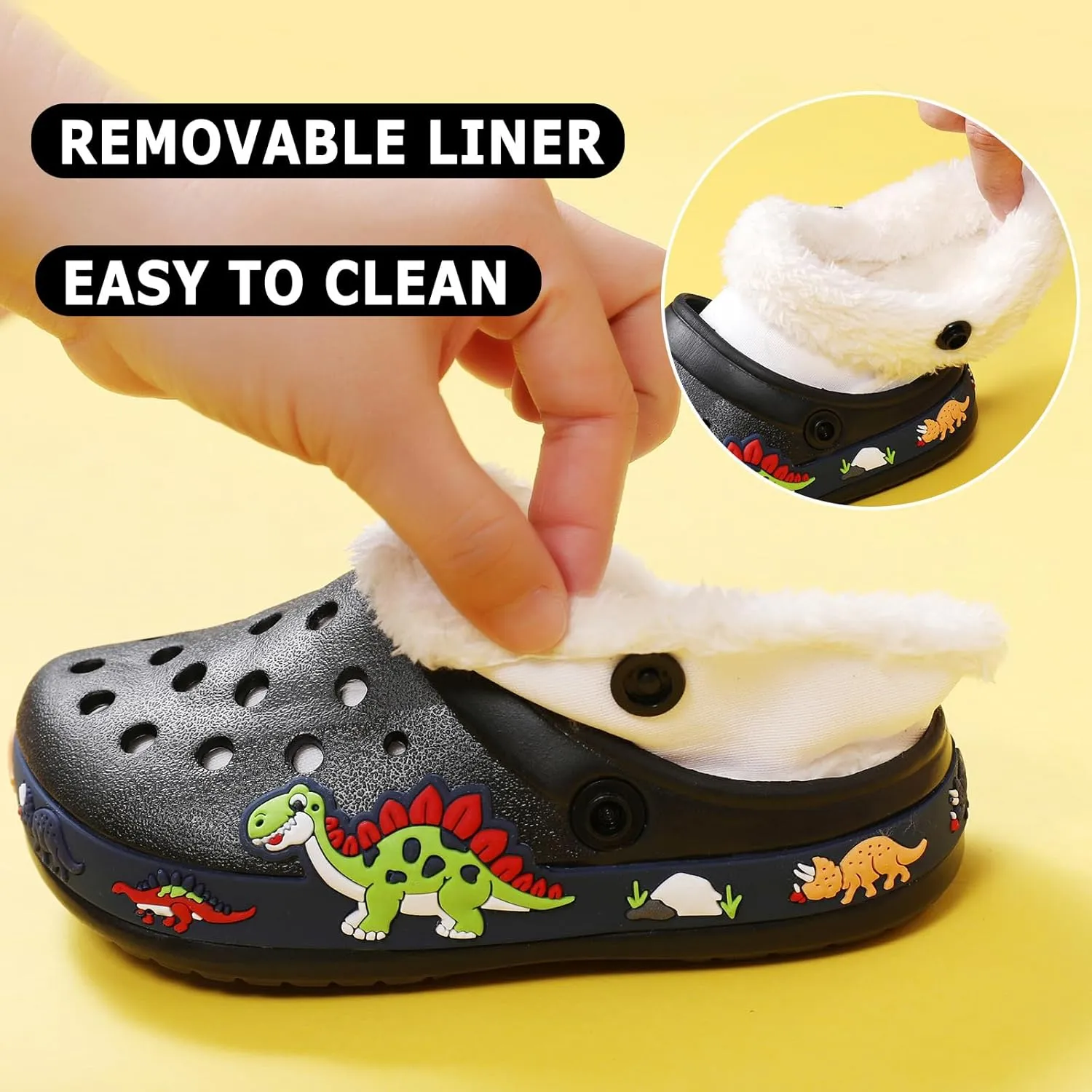 CERYTHRINA Kid's Cute Garden Clogs Shoes Cartoon Slides Sandals Clogs Children Beach Pool Slippers