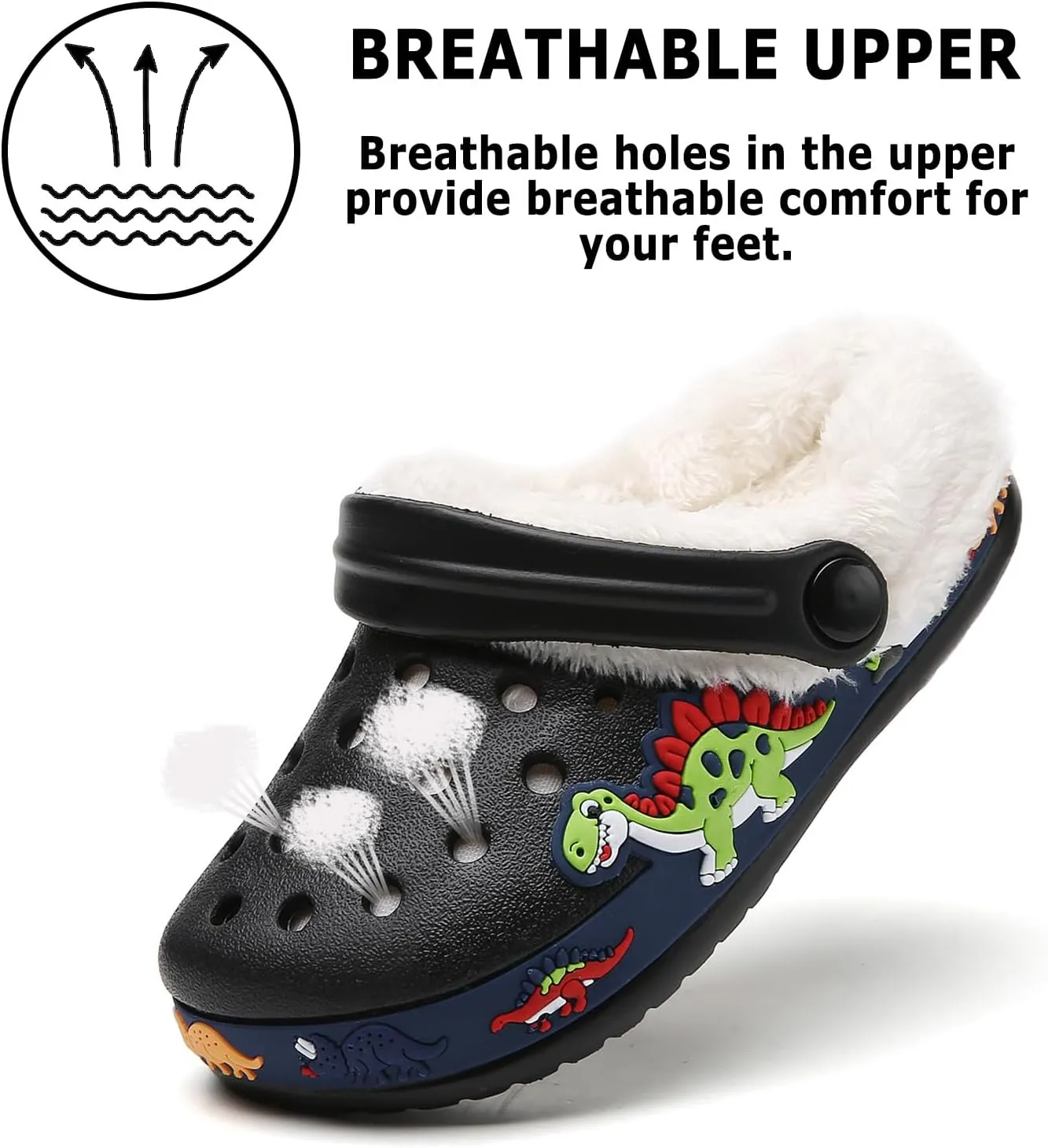 CERYTHRINA Kid's Cute Garden Clogs Shoes Cartoon Slides Sandals Clogs Children Beach Pool Slippers
