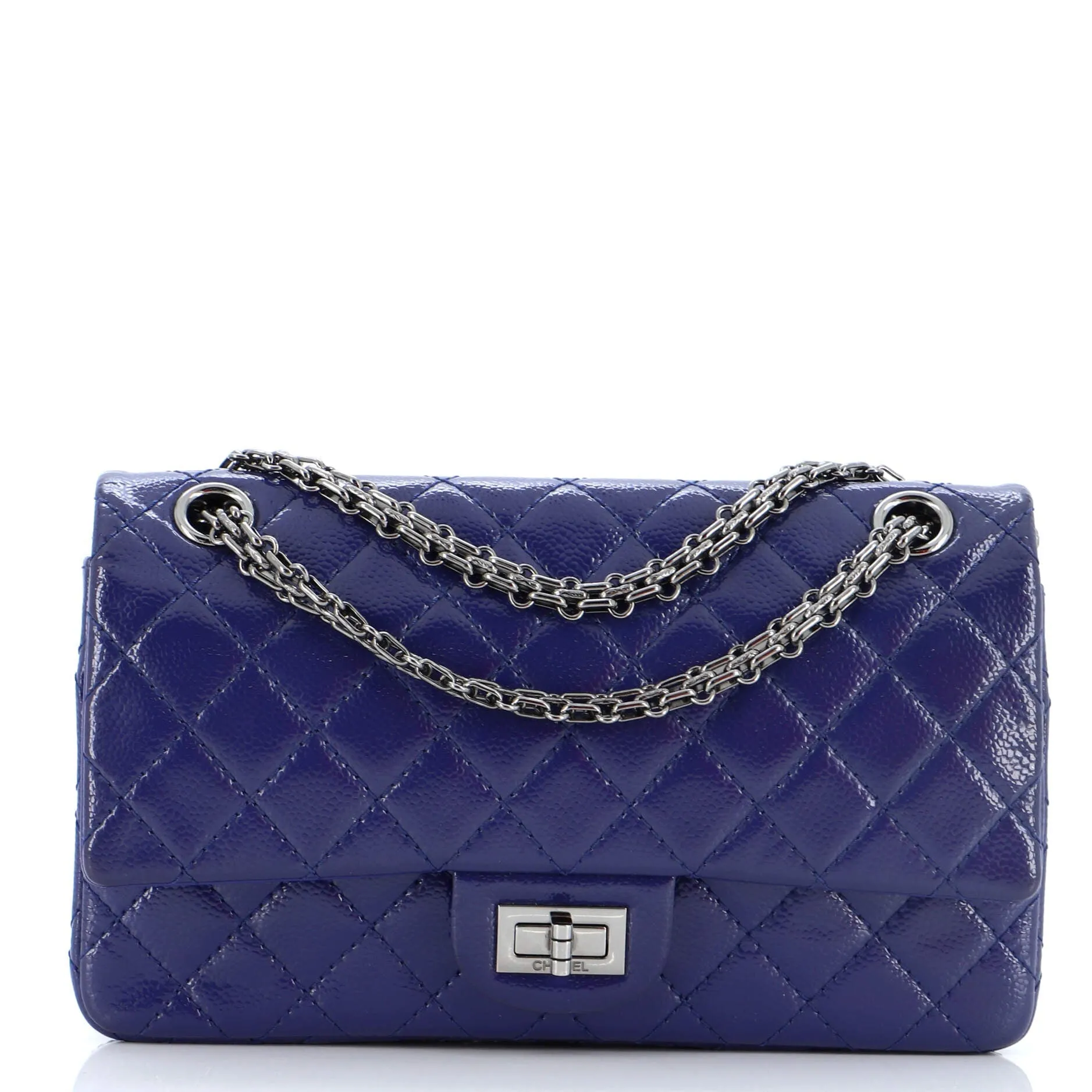 CHANEL Reissue 2.55 Flap Bag Quilted Caviar 225