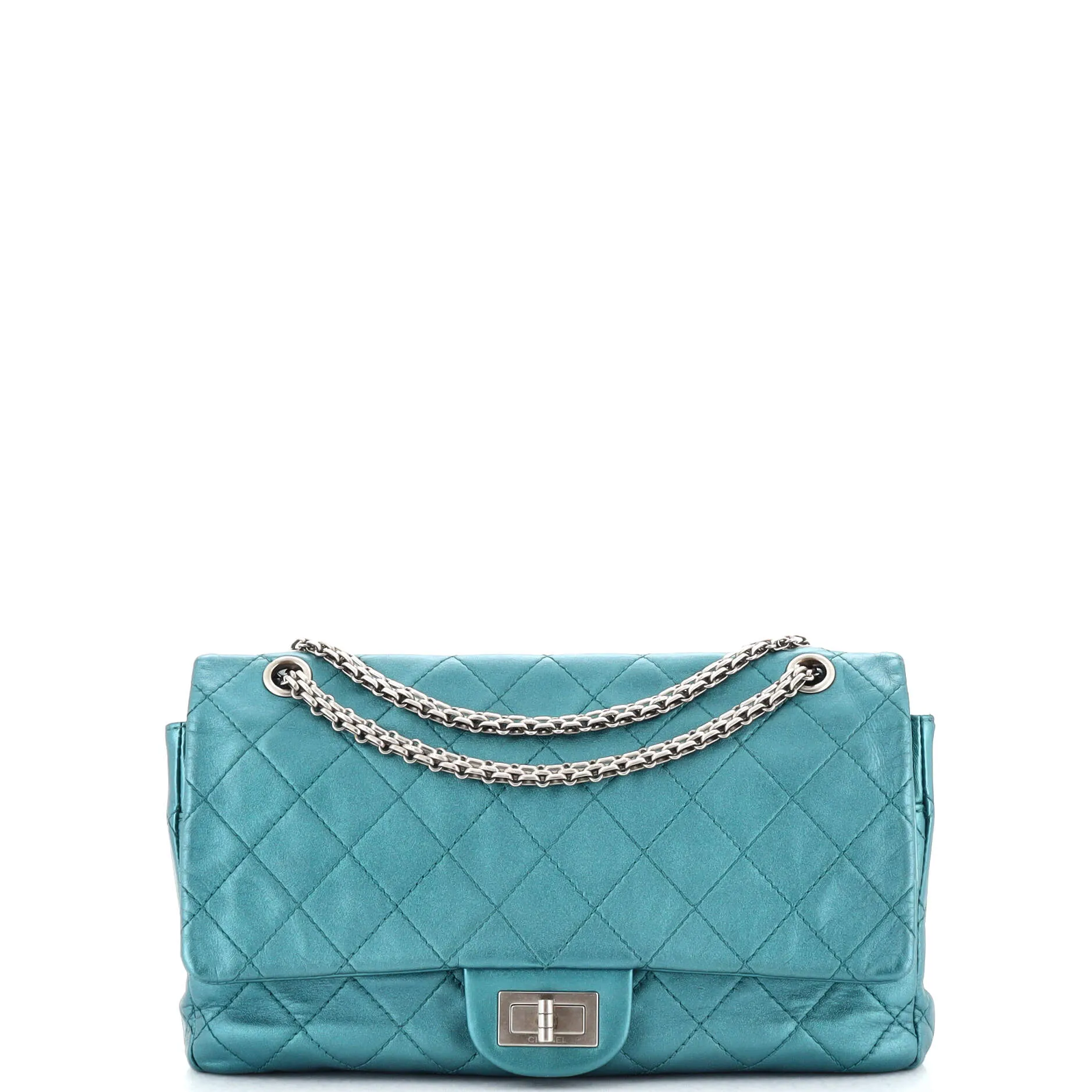 CHANEL Reissue 2.55 Flap Bag Quilted Metallic Aged Calfskin 227