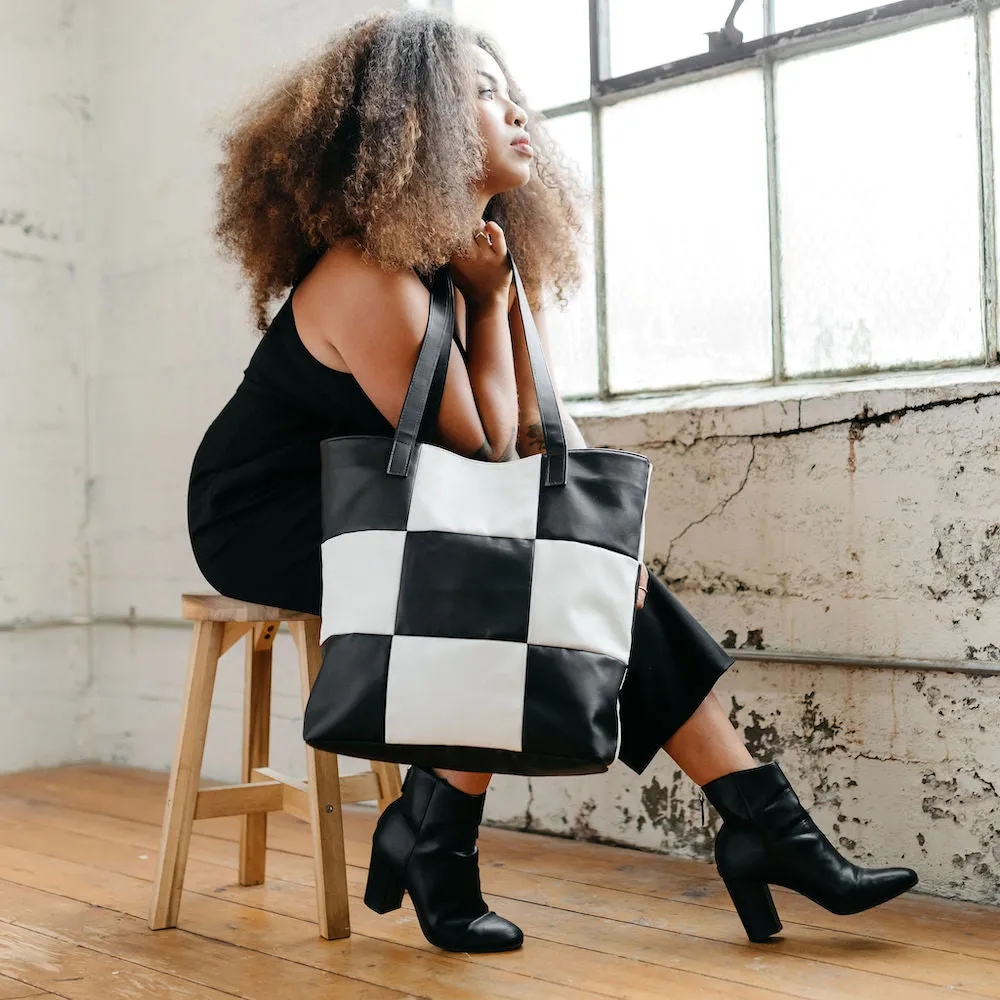 Checker Tote