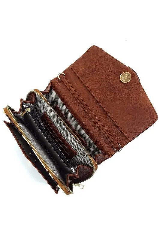 Chic Envelope Flap Crossbody Bag – Stylish & Functional Organizer
