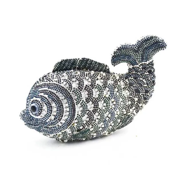 Chinese New Year Koi Clutch Bag