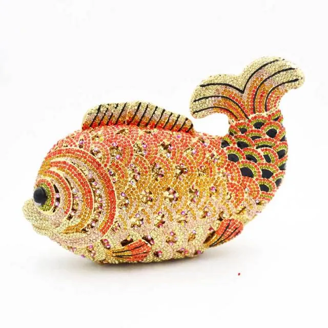 Chinese New Year Koi Clutch Bag