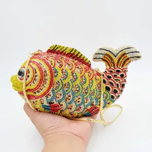 Chinese New Year Koi Clutch Bag