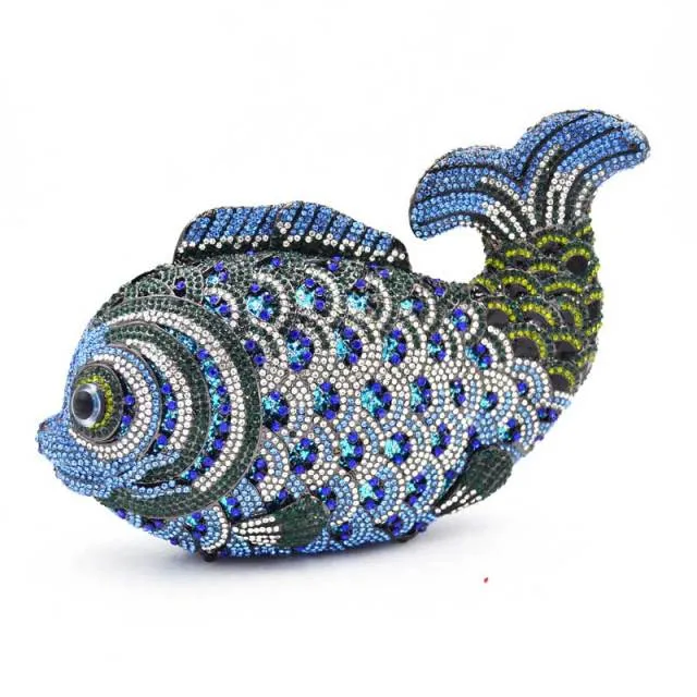 Chinese New Year Koi Clutch Bag