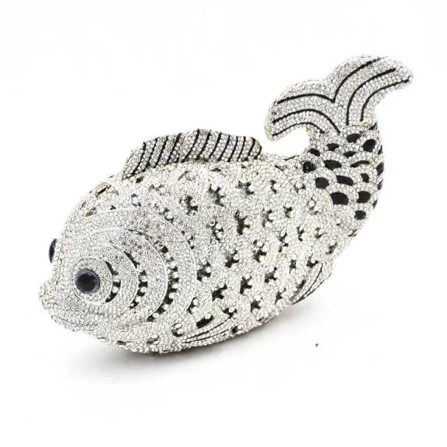 Chinese New Year Koi Clutch Bag