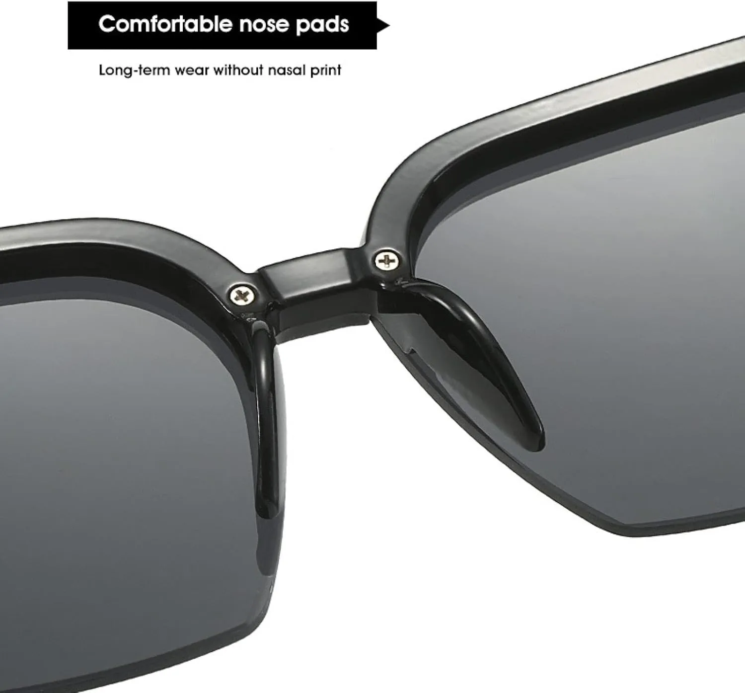 Classic Oversized Frame Sunglasses Women Men Fashion Outdoor Driving Summer Traveling Sun Glasses Uv400