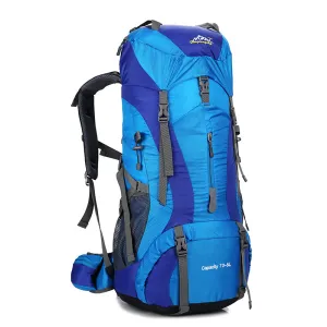 Climbing 75L Waterproof Localized shipping Reliable performance Backpack Hiking