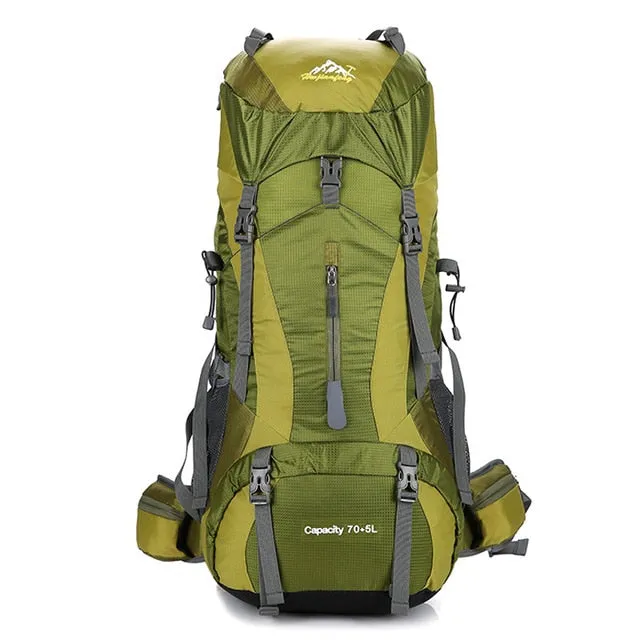 Climbing 75L Waterproof Localized shipping Reliable performance Backpack Hiking