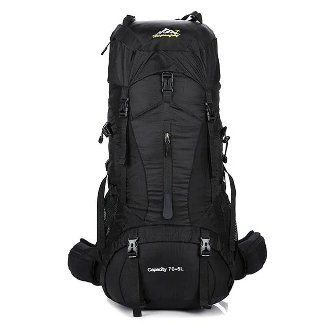 Climbing 75L Waterproof Localized shipping Reliable performance Backpack Hiking
