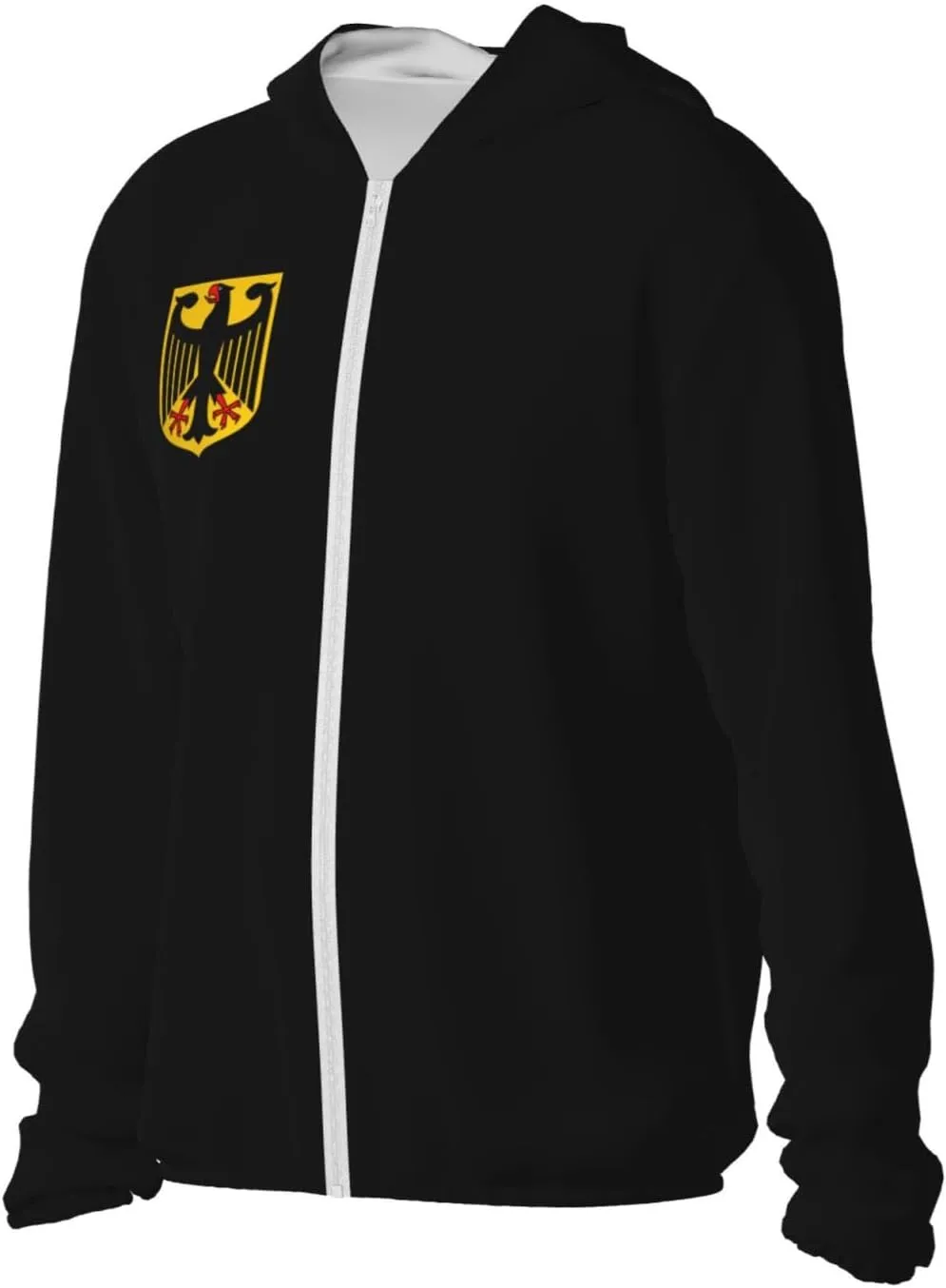 Coat Of Arms Of Germany Adult Sun Shirts Long Sleeve Uv Sun Protection Hoodie Fishing Hoodies For Mens Womens