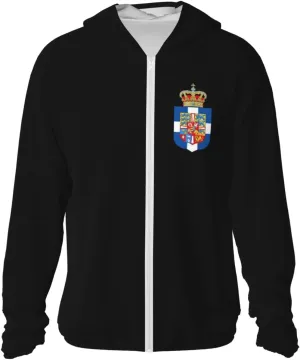 Coat Of Arms Of Greece Adult Sun Shirts Long Sleeve Uv Sun Protection Hoodie Fishing Hooded Sweatshirt For Men Women