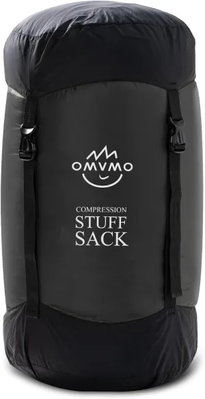 Compression Sack, 12L/19L/32L/46L/53L Water-Resistant Sleeping Bag Stuff Sack,Anti-Tear Ultra Light 400T 20D Nylon Storage Bag,Space Saving Gear for Camping Hiking Travel 1Pcs