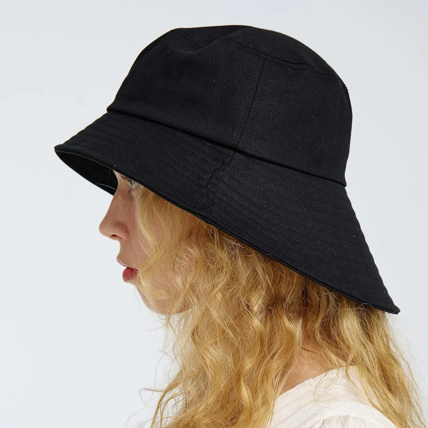 Cotton Unbalanced Floppy Hat for Women RENDY