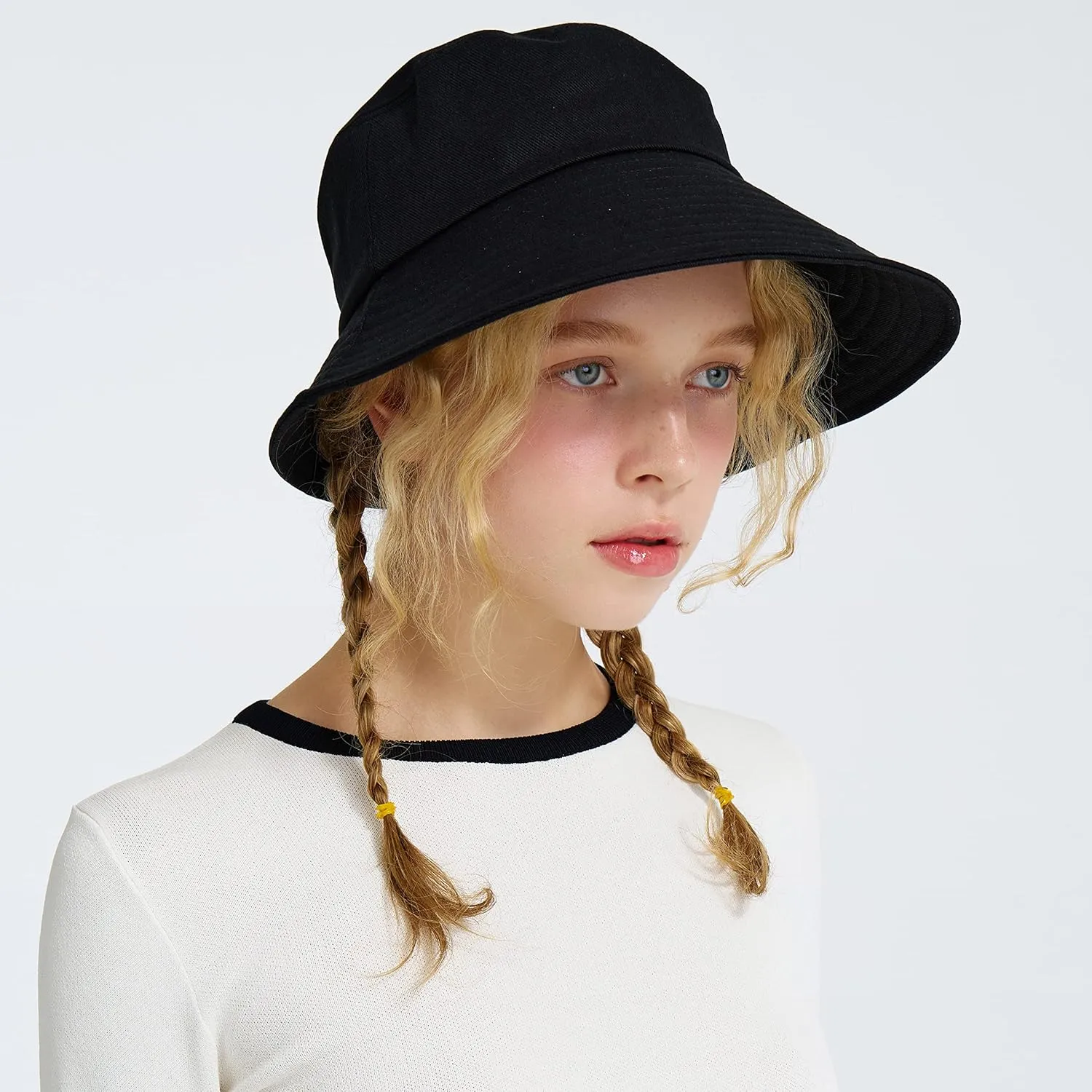 Cotton Unbalanced Floppy Hat for Women RENDY