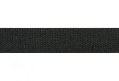 Cotton Webbing 1.5" - Black