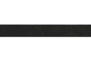Cotton Webbing 1"  Black - by the yard