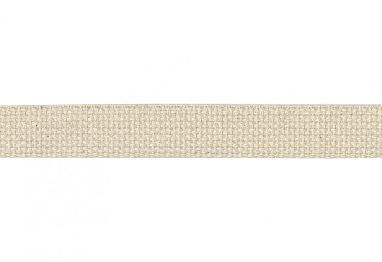 Cotton Webbing 1" - Natural