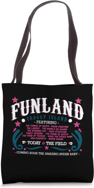 Craggy Island Funland Theme Park Tote Bag