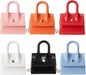 Crossbody Bag Mini Purse with Signle Handle for Little Girl Kids Mini Cute Handbags Shoulder Messenger Bag