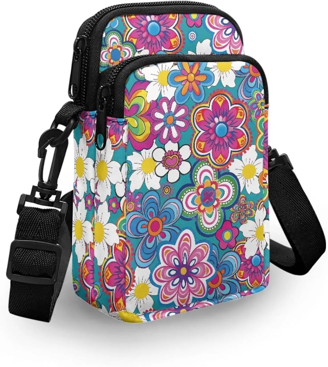 Crossbody Cell Phoen Bag Purse for Women Girls Lightweight Wallet Clutch Shoulder Bag