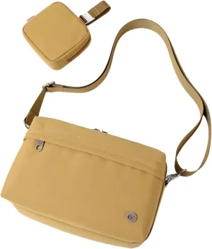 Crossbody Handbag with Coin Purse, 3 Compartments, Zipper, for Travel, Everyday Use