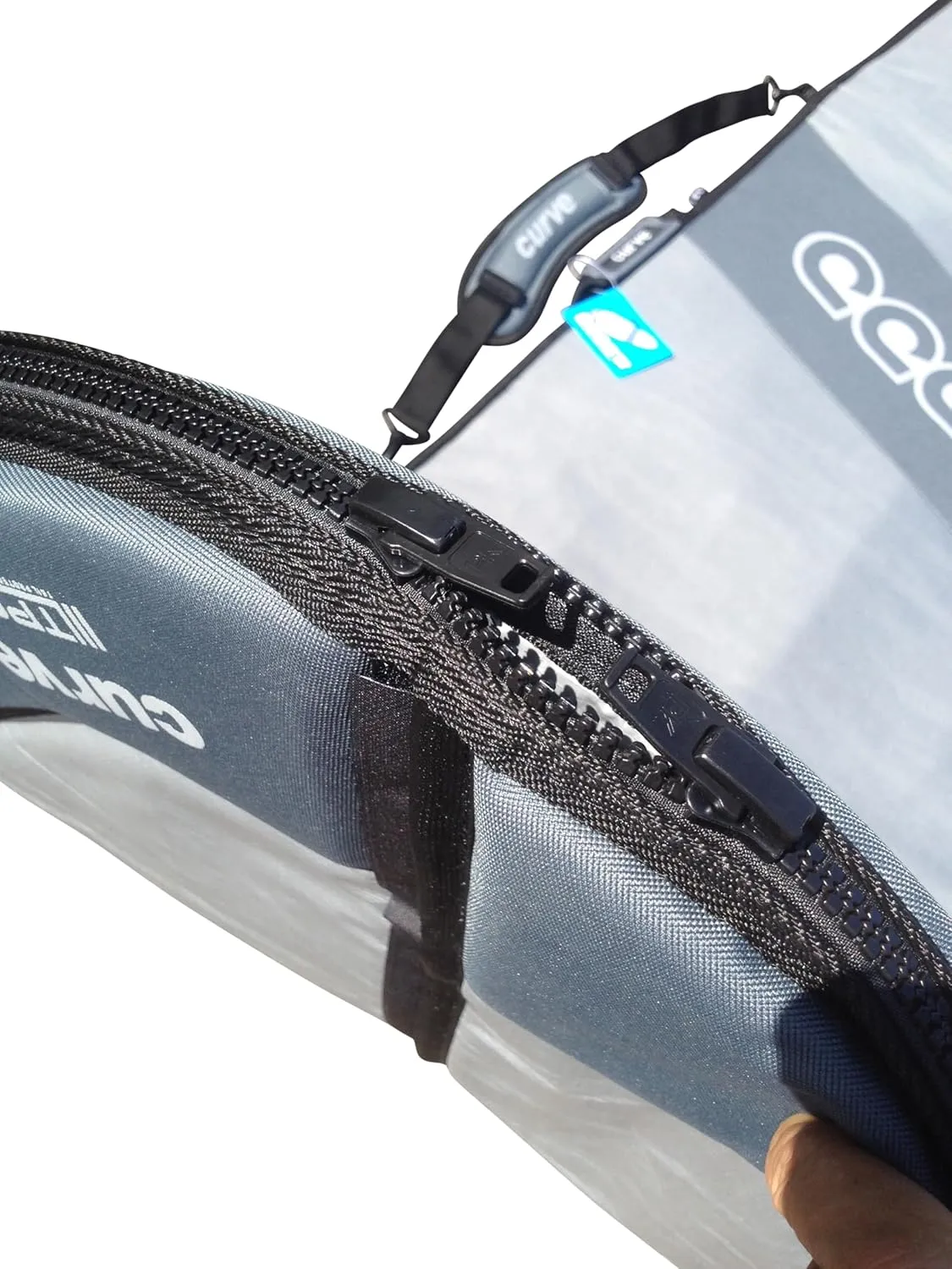Curve Surfboard Bag Travel FISH Single with 20mm Foam 5'6, 5'9, 6'0, 6'3, 6'6, 6'10, 73