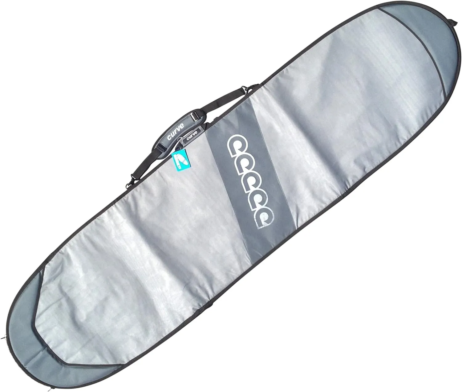 Curve Surfboard Bag Travel FISH Single with 20mm Foam 5'6, 5'9, 6'0, 6'3, 6'6, 6'10, 73