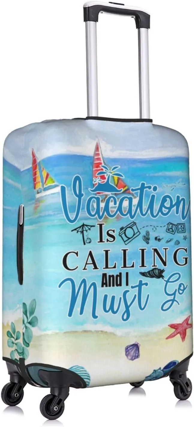 Custom Travel Luggage Cover with Face Photo, Personalized Suitcase Cover Printed with Face Photo, Personalized Baggage Suitcase Protector Customized Print Luggage Covers for Traveling, Business Trip