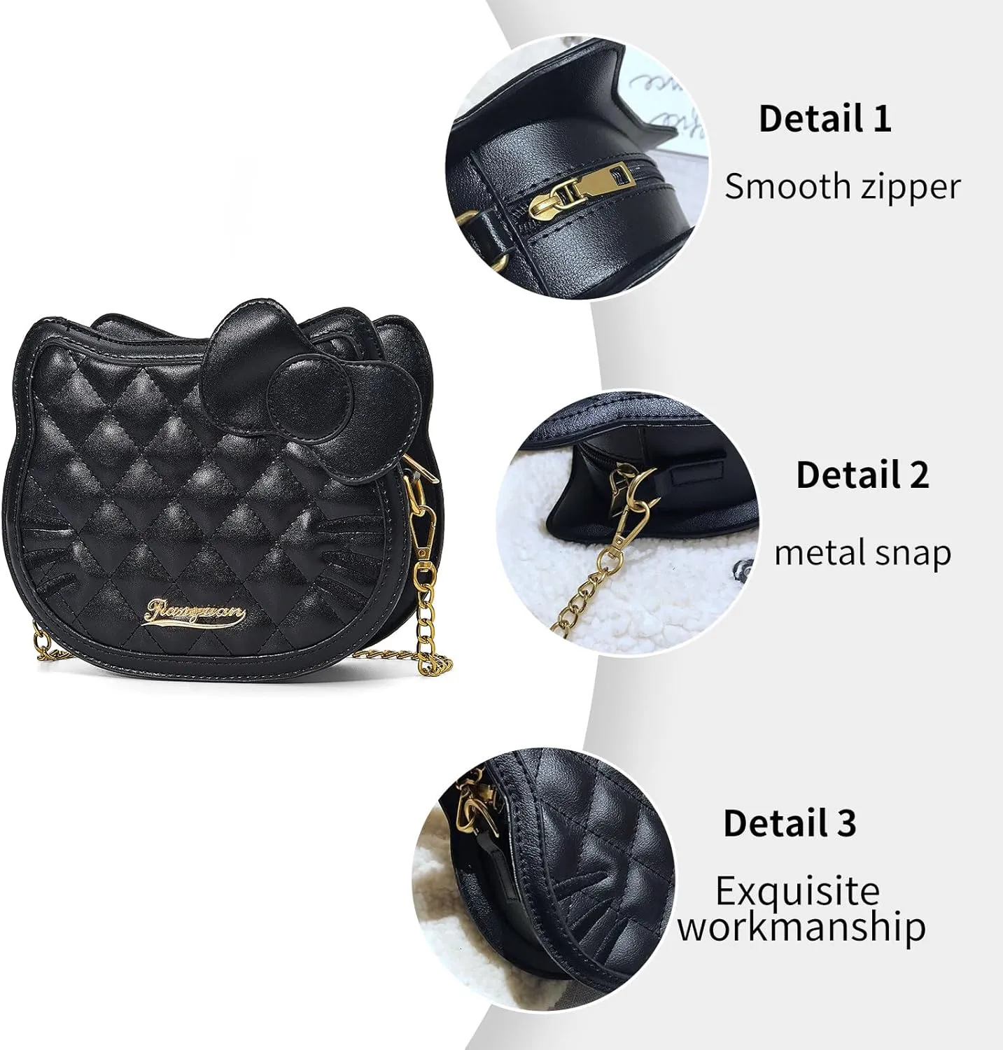 Cute Crossbody Bags for Women, Small Shoulder Bag, Leather Coin Purse with Zipper, Gifts for Her